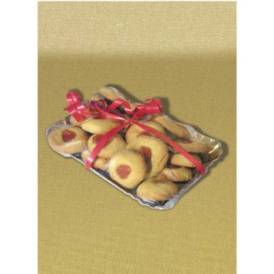 Biscotti al mais con cuore di marmellata (250g)